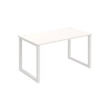 HOBIS kancelársky stôl rovný - US O 1400, biela - 2