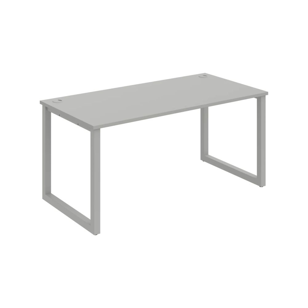HOBIS kancelársky stôl rovný - US O 1600, šedá