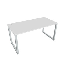 HOBIS kancelársky stôl rovný - US O 1600, biela