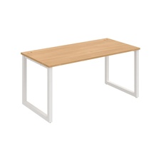 HOBIS kancelársky stôl rovný - US O 1600, dub - 2