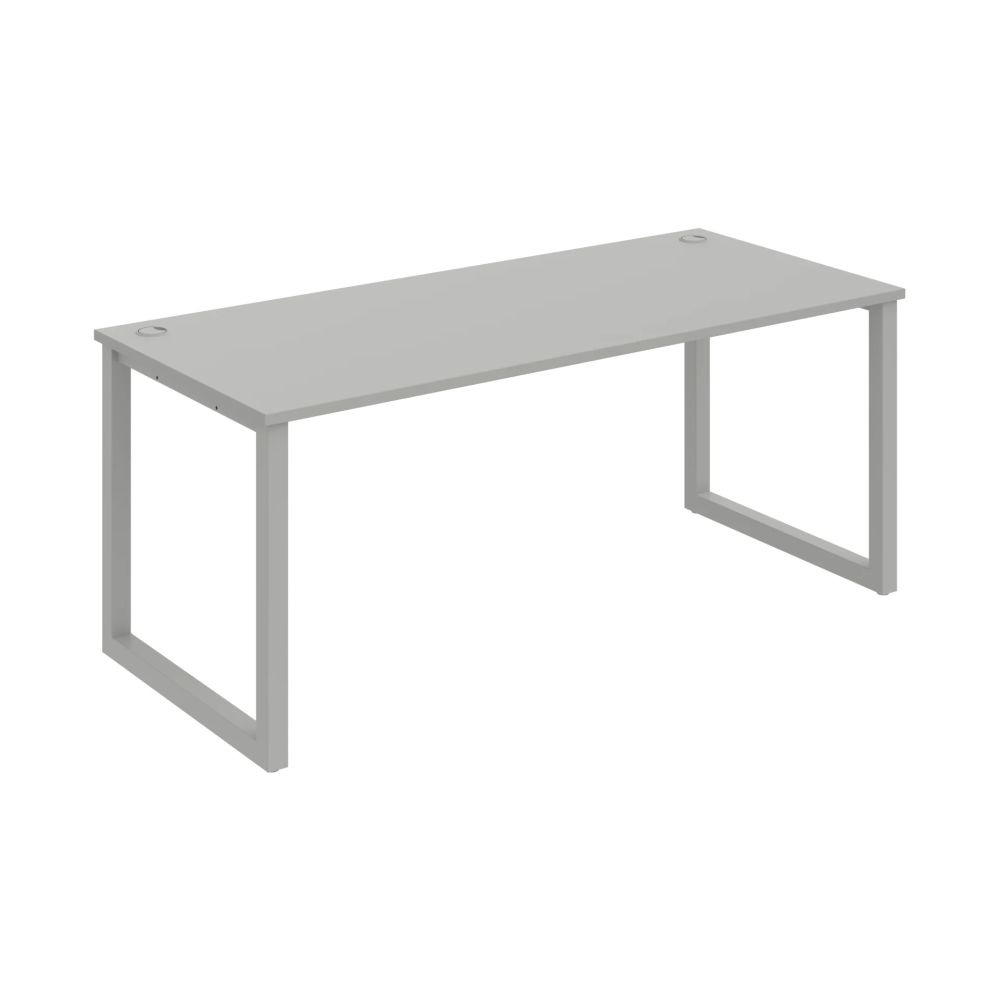 HOBIS kancelársky stôl rovný - US O 1800, šedá