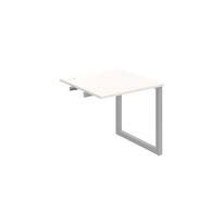 HOBIS prídavný stôl rovný - US O 800 R, biela