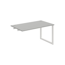 HOBIS prídavný stôl rovný - US O 1400 R, šedá - 2