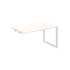 HOBIS prídavný stôl rovný - US O 1400 R, biela - 2