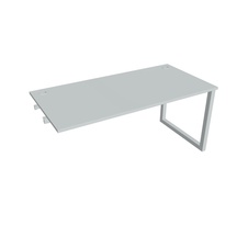 HOBIS prídavný stôl rovný - US O 1600 R, šedá