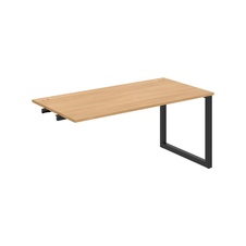 HOBIS prídavný stôl rovný - US O 1600 R, dub - 1