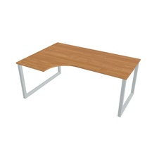 HOBIS kancelársky stôl tvarový, ergo pravý - UE O 1800 60 P, jelša