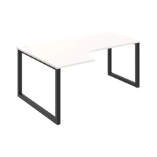 HOBIS kancelársky stôl tvarový, ergo pravý - UE O 1800 60 P, biela - 1