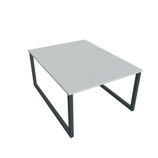 HOBIS kancelársky stôl zdvojený - USD O 1200, šedá - 1