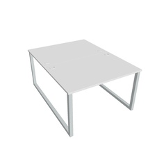 HOBIS kancelársky stôl zdvojený - USD O 1200, biela