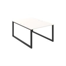 HOBIS kancelársky stôl zdvojený - USD O 1200, biela - 1