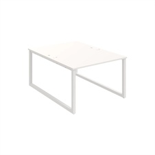 HOBIS kancelársky stôl zdvojený - USD O 1200, biela - 2