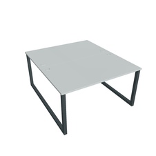 HOBIS kancelársky stôl zdvojený - USD O 1400, šedá - 1