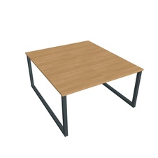 HOBIS kancelársky stôl zdvojený - USD O 1400, dub - 1