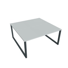 HOBIS kancelársky stôl zdvojený - USD O 1600, šedá - 1