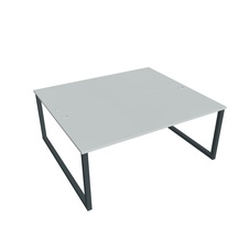 HOBIS kancelársky stôl zdvojený - USD O 1800, šedá - 1
