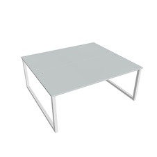 HOBIS kancelársky stôl zdvojený - USD O 1800, šedá - 2