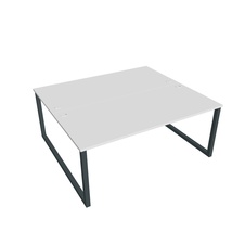 HOBIS kancelársky stôl zdvojený - USD O 1800, biela - 1