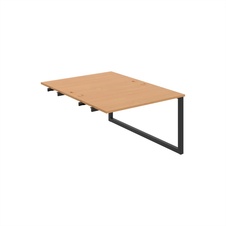 HOBIS prídavný stôl zdvojený - USD O 1200 R, buk - 1