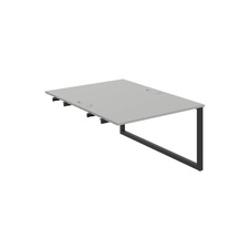 HOBIS prídavný stôl zdvojený - USD O 1200 R, šedá - 1