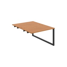 HOBIS prídavný stôl zdvojený - USD O 1200 R, jelša - 1