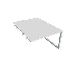 HOBIS prídavný stôl zdvojený - USD O 1200 R, biela