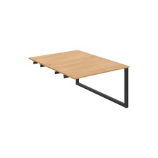 HOBIS prídavný stôl zdvojený - USD O 1200 R, dub - 1