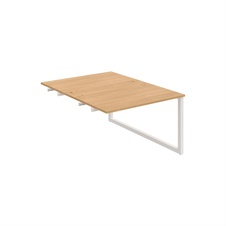 HOBIS prídavný stôl zdvojený - USD O 1200 R, dub - 2
