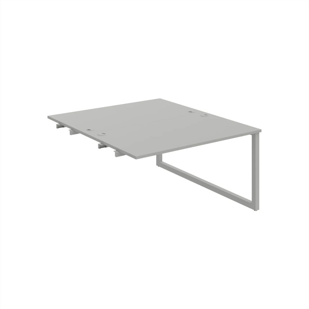 HOBIS prídavný stôl zdvojený - USD O 1400 R, šedá
