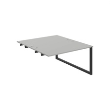 HOBIS prídavný stôl zdvojený - USD O 1400 R, šedá - 1