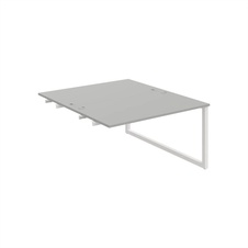 HOBIS prídavný stôl zdvojený - USD O 1400 R, šedá - 2