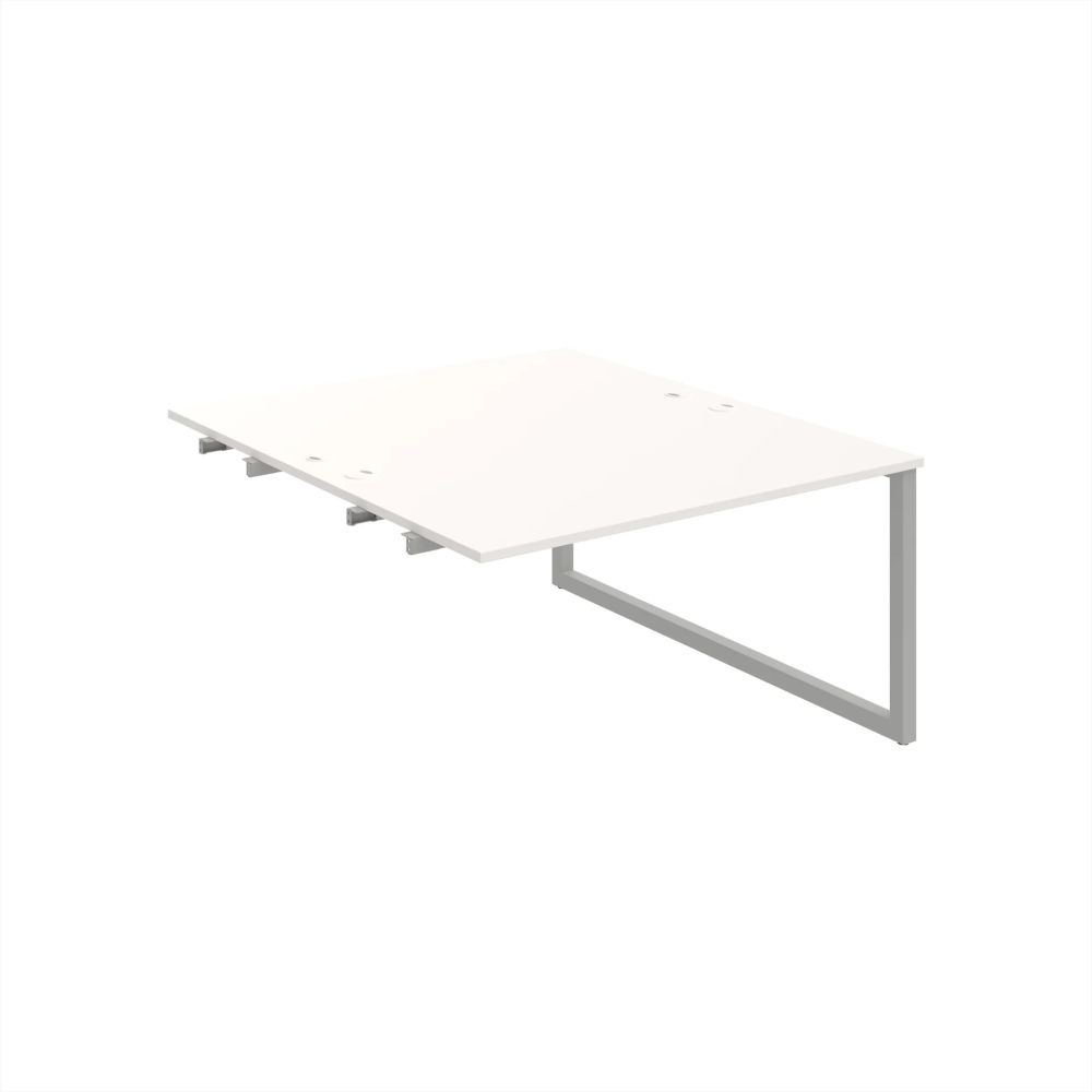 HOBIS prídavný stôl zdvojený - USD O 1400 R, biela