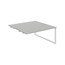 HOBIS prídavný stôl zdvojený - USD O 1600 R, šedá - 2