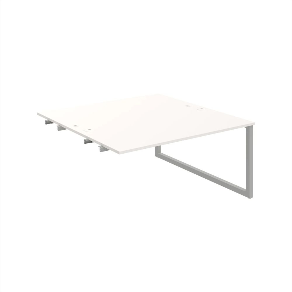 HOBIS prídavný stôl zdvojený - USD O 1600 R, biela