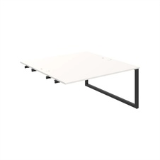 HOBIS prídavný stôl zdvojený - USD O 1600 R, biela - 1