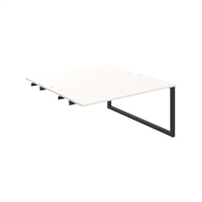 HOBIS prídavný stôl zdvojený - USD O 1600 R, biela - 1