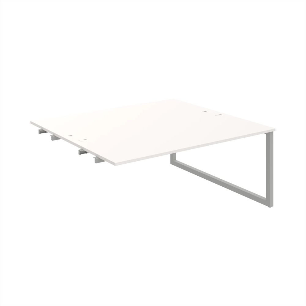 HOBIS prídavný stôl zdvojený - USD O 1800 R, biela