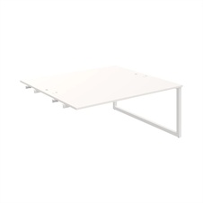 HOBIS prídavný stôl zdvojený - USD O 1800 R, biela - 2