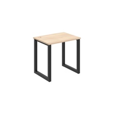 HOBIS kancelársky stôl rovný - UE O 800, hĺbka 60 cm, agát - 1