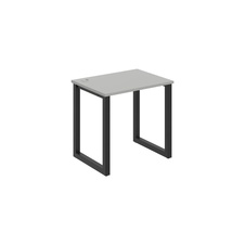 HOBIS kancelársky stôl rovný - UE O 800, hĺbka 60 cm, šedá - 1