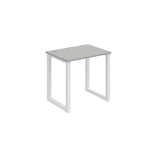 HOBIS kancelársky stôl rovný - UE O 800, hĺbka 60 cm, šedá - 2