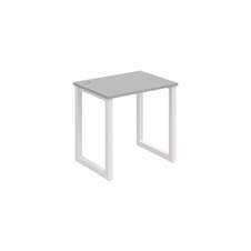 HOBIS kancelársky stôl rovný - UE O 800, hĺbka 60 cm, šedá - 2