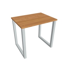 HOBIS kancelársky stôl rovný - UE O 800, hĺbka 60 cm, jelša