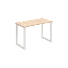 HOBIS kancelársky stôl rovný - UE O 1200, hĺbka 60 cm, agát - 2