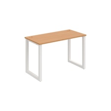 HOBIS kancelársky stôl rovný - UE O 1200, hĺbka 60 cm, buk - 2