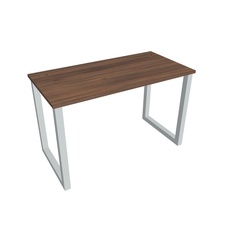 HOBIS kancelársky stôl rovný - UE O 1200, hĺbka 60 cm, orech
