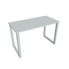 HOBIS kancelársky stôl rovný - UE O 1200, hĺbka 60 cm, šedá