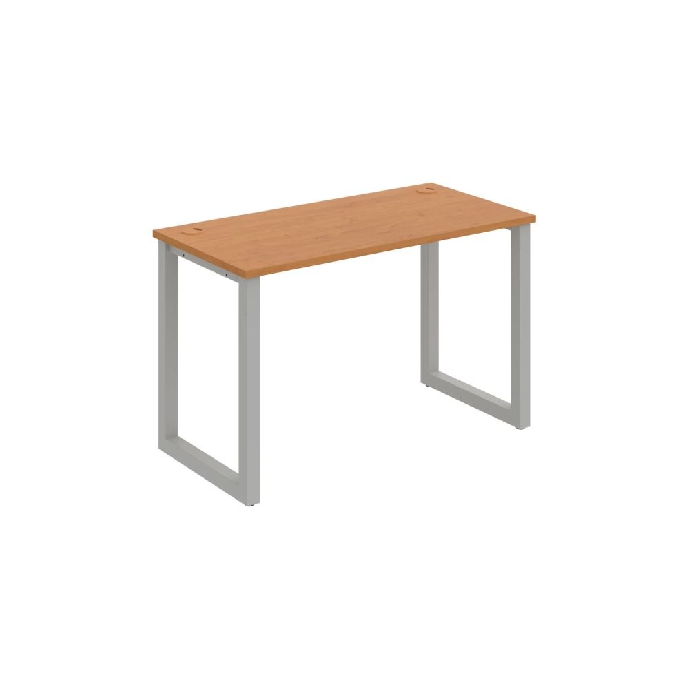 HOBIS kancelársky stôl rovný - UE O 1200, hĺbka 60 cm, jelša