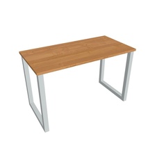 HOBIS kancelársky stôl rovný - UE O 1200, hĺbka 60 cm, jelša