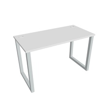 HOBIS kancelársky stôl rovný - UE O 1200, hĺbka 60 cm, biela